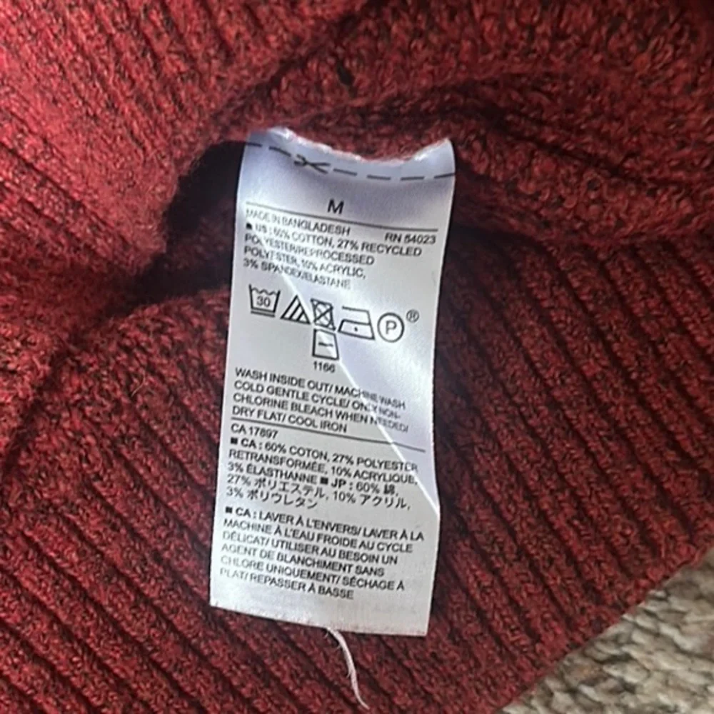 Banana Republic Red Crewneck Sweater